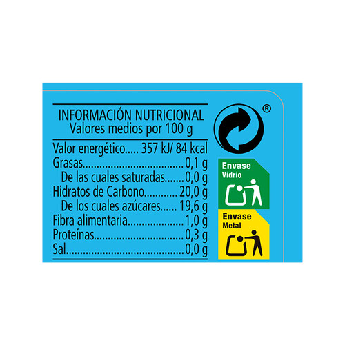 TORNEO Mermelada de melocotón light 310 gr.