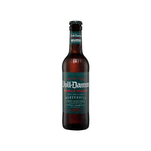 VOLL-DAMM Cerveza rubia doble malta botella 33 cl.