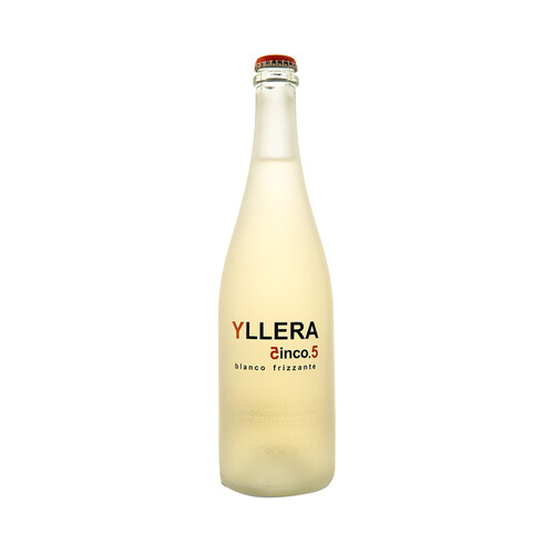 YLLERA Vino blanco frizzante con bajo contenido en alcohol botella 75 cl.