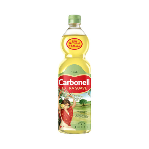 CARBONELL Extra suave Aceite de oliva 1 l.