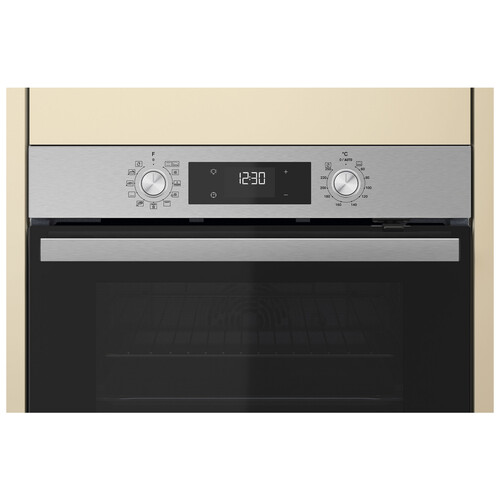 Horno hidrolítico WHIRLPOOL OMR58HU1X INOX, capacidad: 71 Litros, Clase A+, A: 59,5cm, H: 59,5cm, F: 55,1cm.