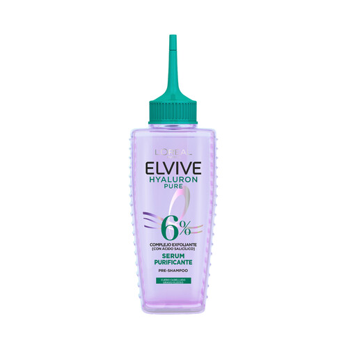 ELVIVE Hyaluron pure Sérum pre-champú purificante, para cabellos grasos 102 ml.