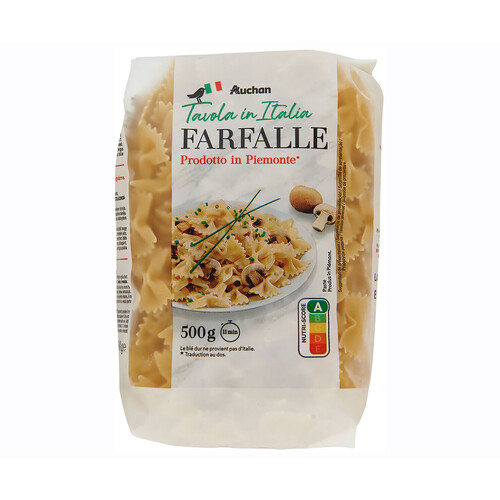 PRODUCTO ALCAMPO Farfalle Tavola in Italia