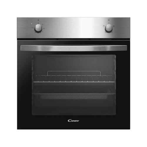 Horno multifunción CANDY FIDCPX200, negro, capacidad 70L, clase energética A, A: 59,5cm, H: 59,5cm, F: 56,8cm.