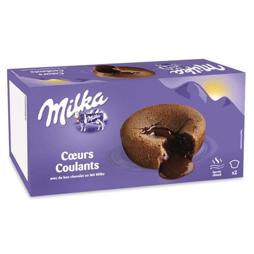 MILKA Coulant chocolate 2x90 g.