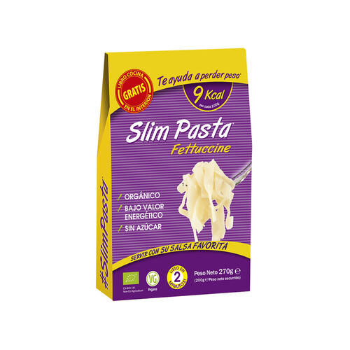 SLIM Pasta Fettuccini ecológica SLIM PASTA 270 g.