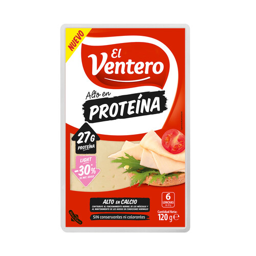 EL VENTERO Queso lonchas 120 g.