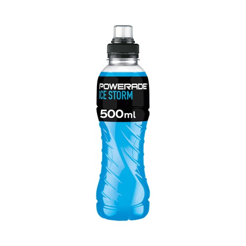 Bebida deportiva POWERADE BLUE botella de 50 centilitros
