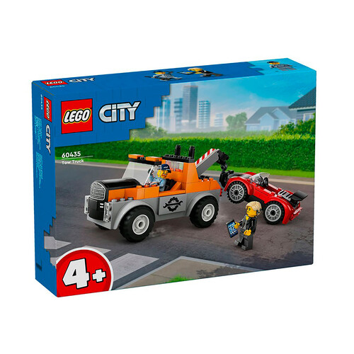 LEGO 60435 City Camión Grúa y Reparación del Deportivo 