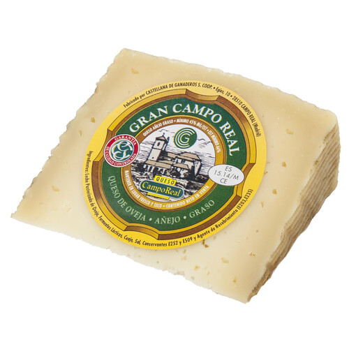 CAMPOREAL Queso de oveja graso reserva Gran CAMPO REAL 250 g.