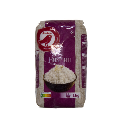 PRODUCTO ALCAMPO Arroz basmati PRODUCTO ALCAMPO paquete de 1 kg.