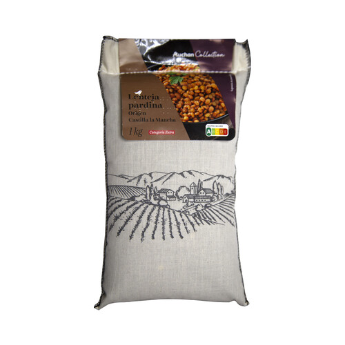 PRODUCTO ALCAMPO Collection Lenteja Pardina extra, de origen Castilla la Mancha 1 kg.