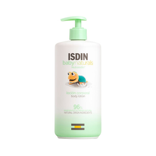 ISDIN Baby naturals Loción corporal hidratante para pieles delicadas 750 ml.