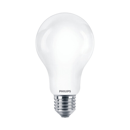 Bombilla Led E27, 17,5W=150W, luz cálida 2700K, 2452lm, PHILIPS.