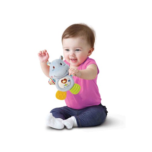 Hipo mordedor. Peluche sonajero mordedor para bebés VTech Baby. Edad recomendada desde 3-24 meses