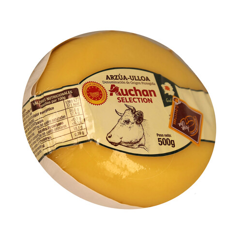 AUCHAN Queso Arzúa Ulloa D.O.P. 500 g. Producto Alcampo