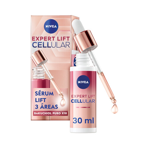 NIVEA Expert lift cellular Sérum con Bakuchiol puro para rostro, cuello y escote 30 ml.