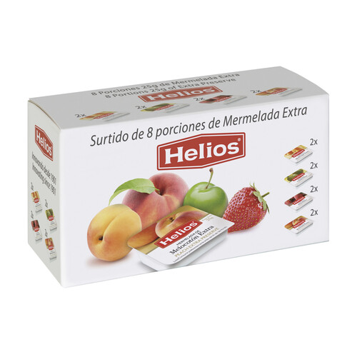 HELIOS Surtido de mermeladas extra HELIOS 200 g.