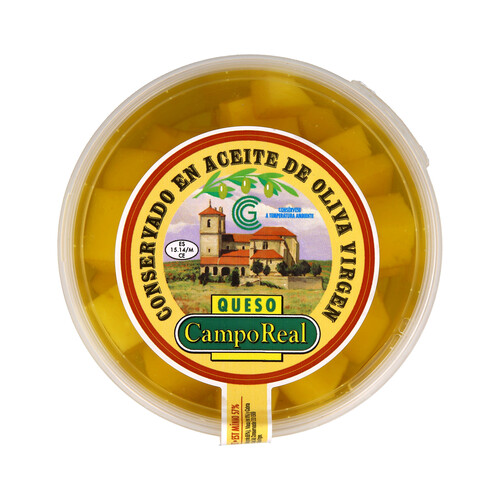 CAMPOREAL Queso en aceite de oliva virgen CAMPOREAL 540 g.