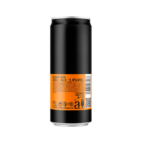 ARRIACA SESSION IPA  Cerveza lata 33 cl.