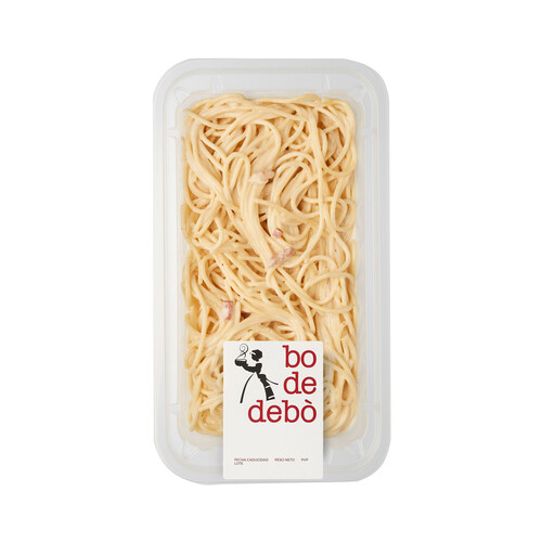 Espagueti carbonara BO DE DEBÓ 450 gr.