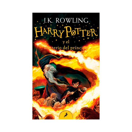 Harry Potter 6: Harry Potter y el misterio del príncipe, J. K. ROWLING, libro de bolsillo. Género: infantil. Editorial Salamandra.