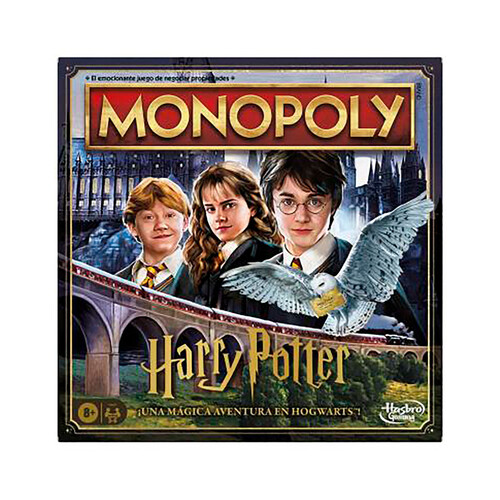 Monopoly Harry Potter HASBRO Gaming +8 años.