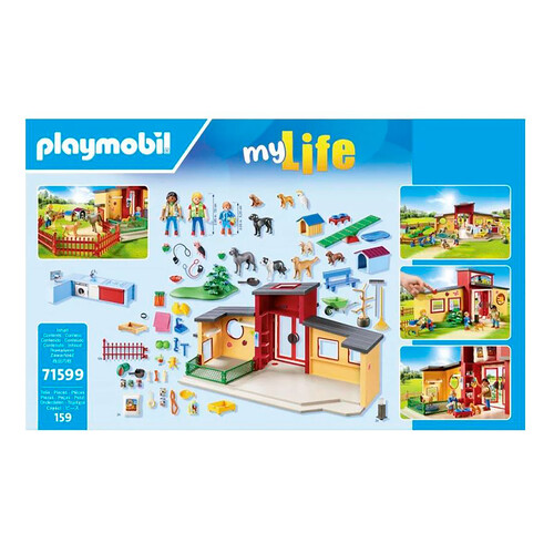 PLAYMOBIL My Life Hotel de Mascotas