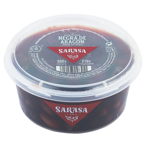 SARASA Aceituna negra de Aragón  210 g.