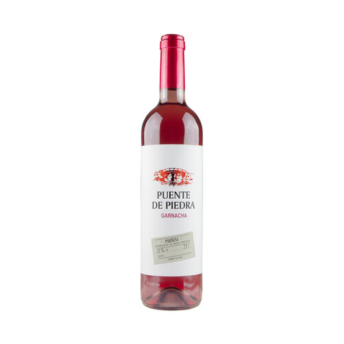 PUENTE DE PIEDRA Vino rosado con D.O.P Cariñena botella 75 cl.