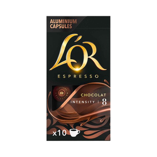 L'OR Café en cápsulas sabor chocolate 10 uds. 