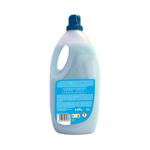 NETTOCLEAN Suavizante concentrado con aroma a cielo azul 174 dosis, 4 l.