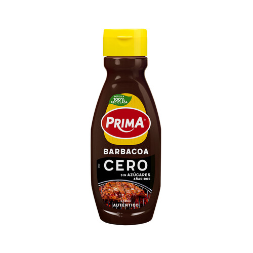 PRIMA Salsa Barbacoa Cero 510 gr.