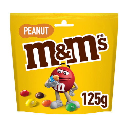 M&M'S Grajea cacahuete chocolate 125 g. 