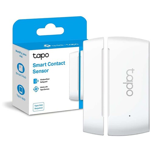 Sensor de contacto inteligente TP-LINK Tapo T110, notificaciones, automatización Inteligente.