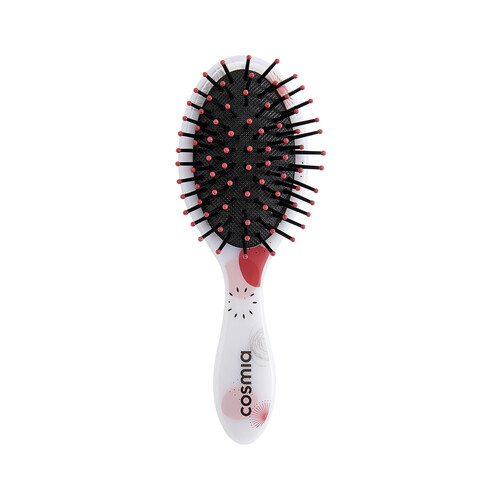 COSMIA Mini cepillo redondo, suave y desenredante para todo tipo de cabellos COSMIA
