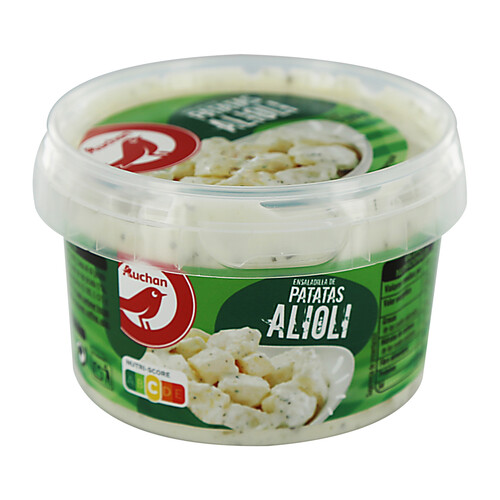 AUCHAN Ensaladilla de patatas con Alioli, lista para tomar 250 g. Producto Alcampo