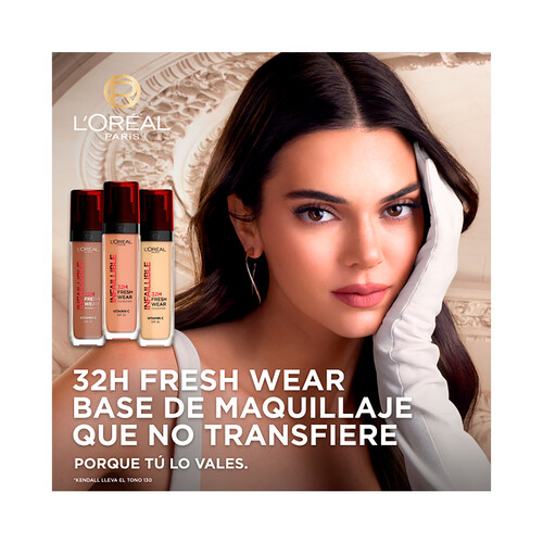 L´ORÉAL PARIS Infaillible 32 h fresh wear tono 315 Base de maquillaje de larga duración y FPS 25.