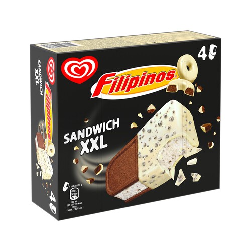 FRIGO Sandwich XXL filipinos 4 x 140 ml. 320 g.