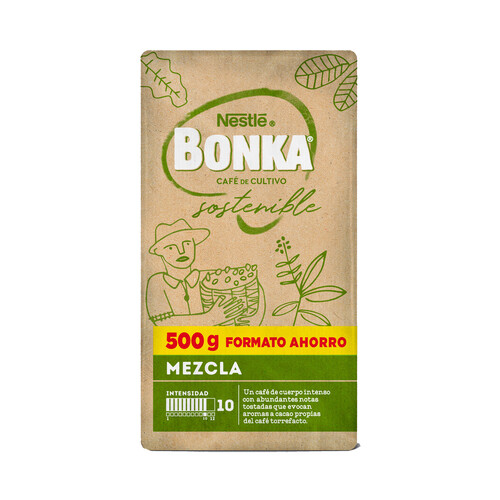 BONKA Cáfe molido mezcla del Trópico 500 g.