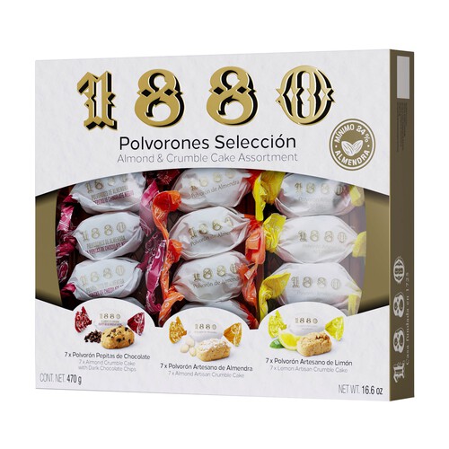 1880 Surtido de polvorones 470 g.