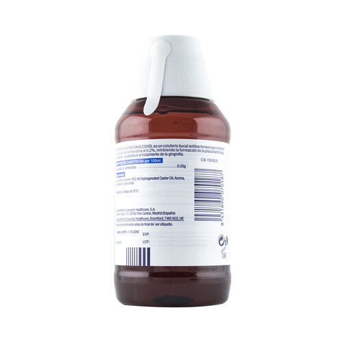 PARODONTAX Antiséptico bucal sin alcohol para el tratamiento y prevención de la gingivitis PARODONTAX 300 ml.