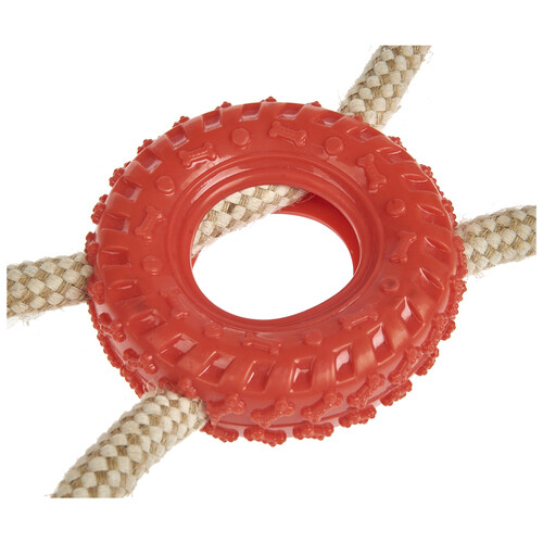 PRODUCTO ALCAMPO Anillos de cuerda Xl con donuts dental de 30 cm.