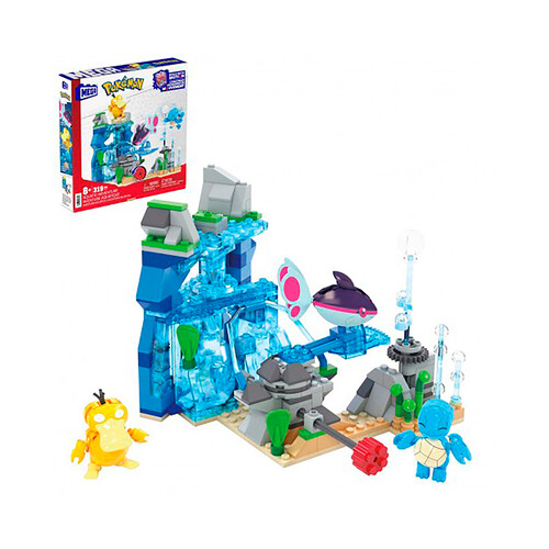 MEGA Construx Pokémon Aventura Acuática, 319 piezas, +8 años.