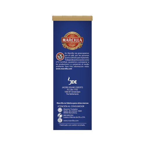 MARCILLA Café molido descafeinado natural 200 g.