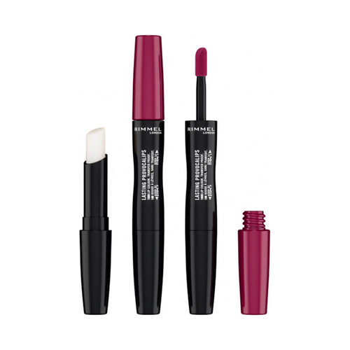 RIMMEL Lasting provocalips tono 440 Maroon swoon Barra de labios líquida de larga duración y alta pigmentación.