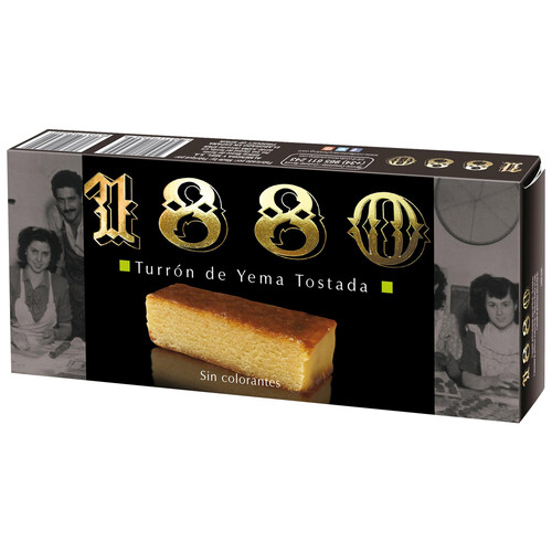 1880 Turrón de yema tostada 250 g.