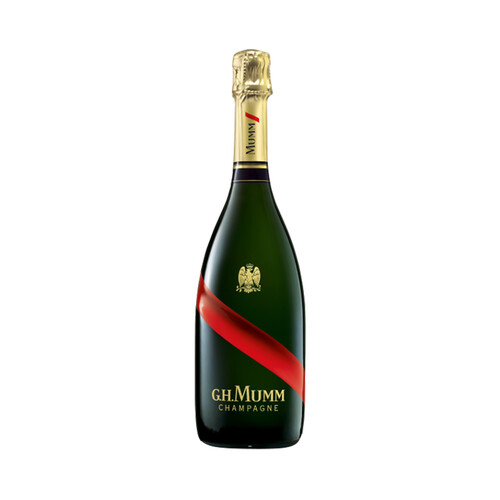 G.H.MUMM Gran cordon rouge Champagne elaborado en Francia botella de 75 cl.