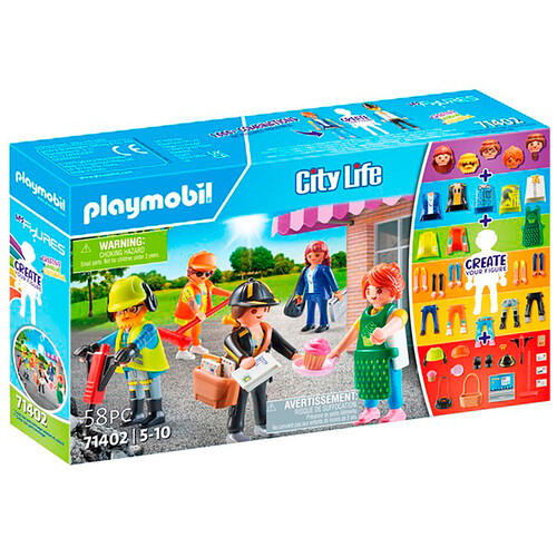 PLAYMOBIL My figures: vida en la ciudad