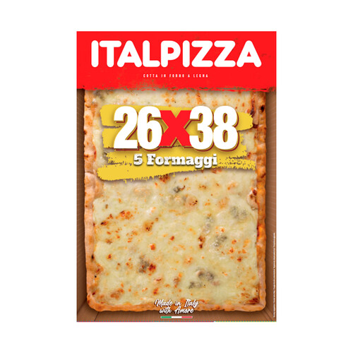 ITALPIZZA Pizza 5 formaggi 26x38 520 g.